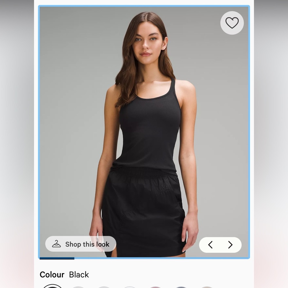 Lululemon Hold Tight Thin Strap Racerback Tank